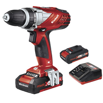 Vŕtačka aku TE-CD 18 LI s 2 batériami Einhell Expert Plus 4513687